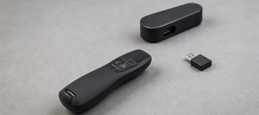 Presenter Praesentationsmodi: Fernsteuerung, Standalone und Receiver-Nutzung
