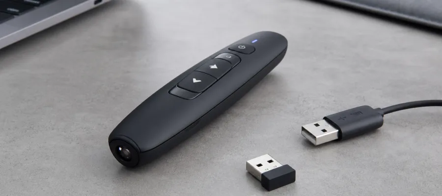 Presenter Verbindungstypen: Bluetooth, Funk und USB-Dongle im Detail