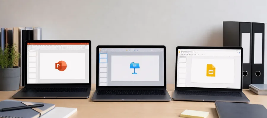 Presenter mit PowerPoint, Keynote und Google Slides: Schritt-fuer-Schritt Arbeitsablaeufe